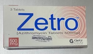 Zetro Azithromycin 500mg Tab