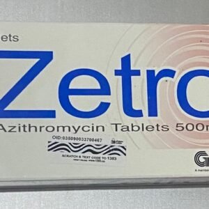 Zetro Azithromycin 500mg Tab