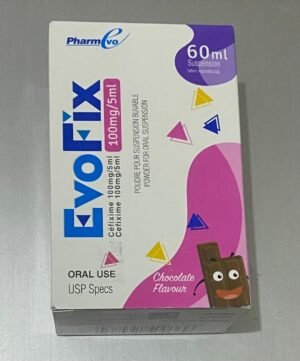 Evofix Cefixime Evofix Cefixime Suspension 100mg/5ml