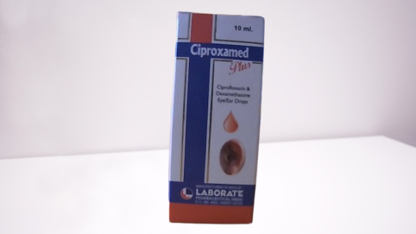 CIPROXAMED PLUS EYE DROP