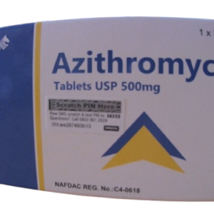 AZITHROMYCIN 500MG BY 3