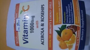 VITAMIN C 1000MG WITH ACEROLA &