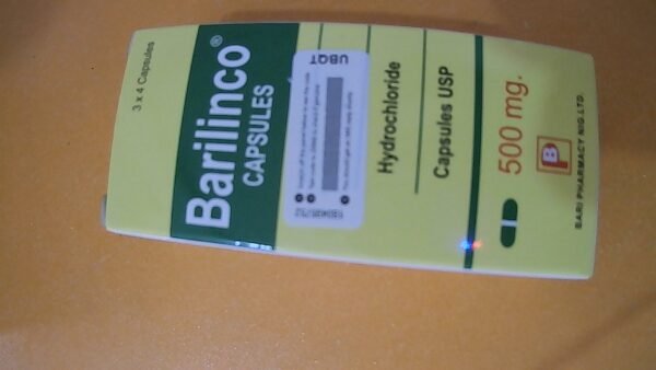 CAP BARILINCO LINCOMYCIN 500MG