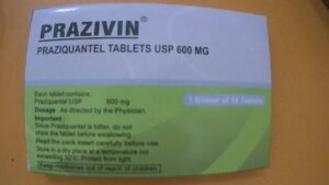 PRAZIVIN PRAZIQUANTEL 600MG