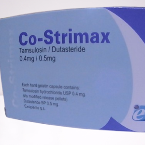 CO-STRIMAX 0.4MG/0.5MG TAMSULOSIN DUTASTERIDE