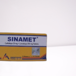 SINAMET 250MG + 25MG