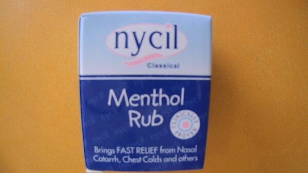 NYCIL MENTHOL RUB