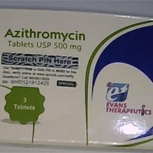 EVANS AZITHROMYCIN 500MG