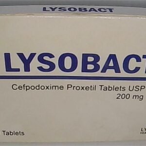 LYSOBACT CEFPODOXIME 200MG