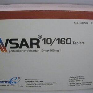 AVSAR 10/160 AMLODIPINE+VALSARTAN 10MG/160MG