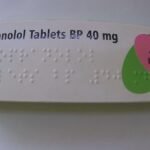 PROPRANOLOL 40MG PER CARD