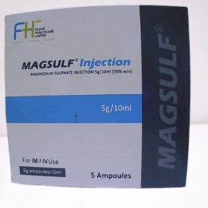MAGSULF INJECTION (MAGNESIUM SULPHATE)