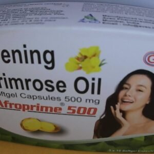 CAP EVENING PRIMEROSE OIL 500MG AFROPRIME